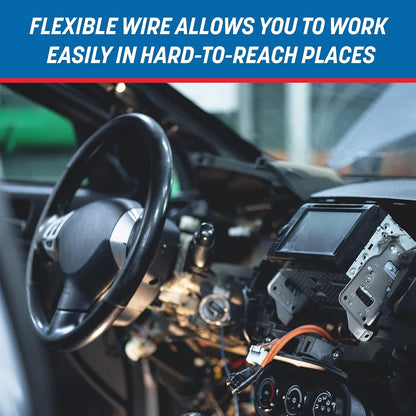 16 Gauge Wire 100Ft Oxygen Free, OFC Pure Copper Electrical 12V Low Voltage Speaker Wire Spool, 16AWG for Electric, Automotive, Trailer, Stereo, RC, Car, Home Theater, LED, Lamp Wiring