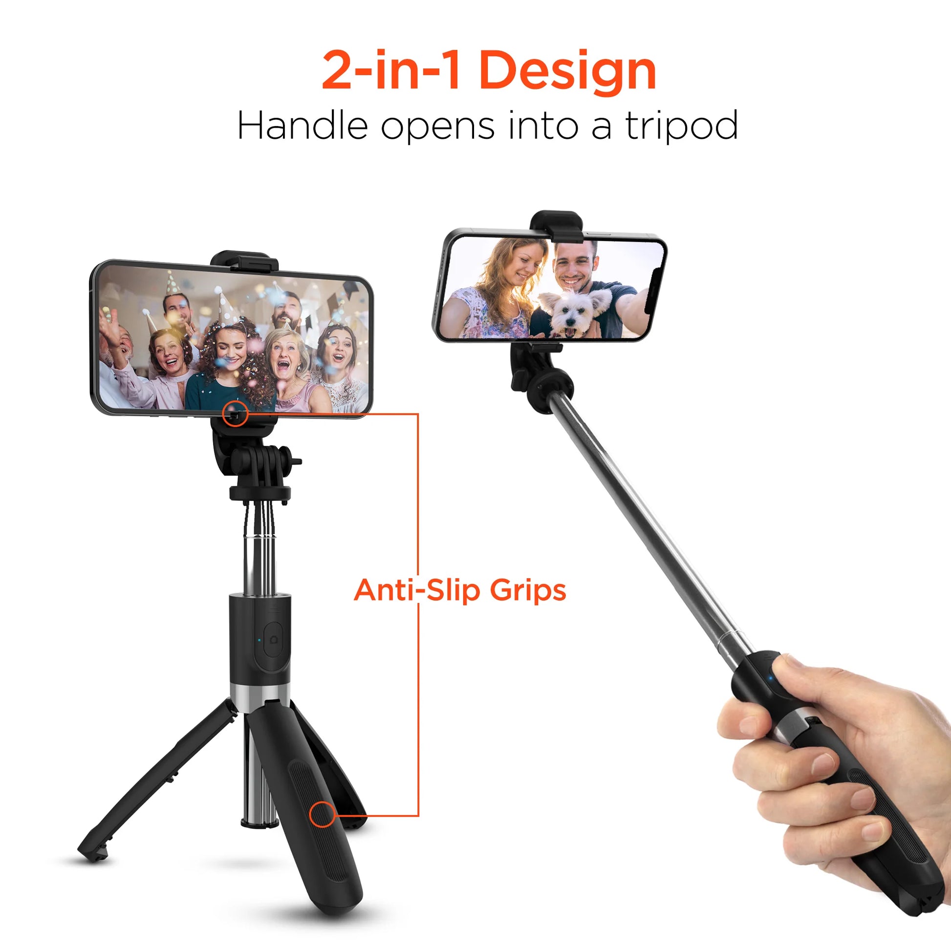 Hypergear Snapshot Wireless Selfie Stick + Tripod